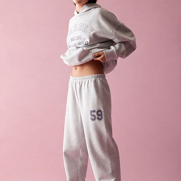PacSun Pants - Barbie Street Strut Sweatpants cropped